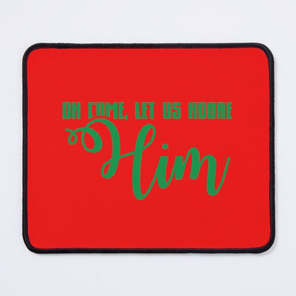 Item preview, Oh, Come Let Us Adore Him! Joy to the World! designed and sold by Capiral Bucketlist.