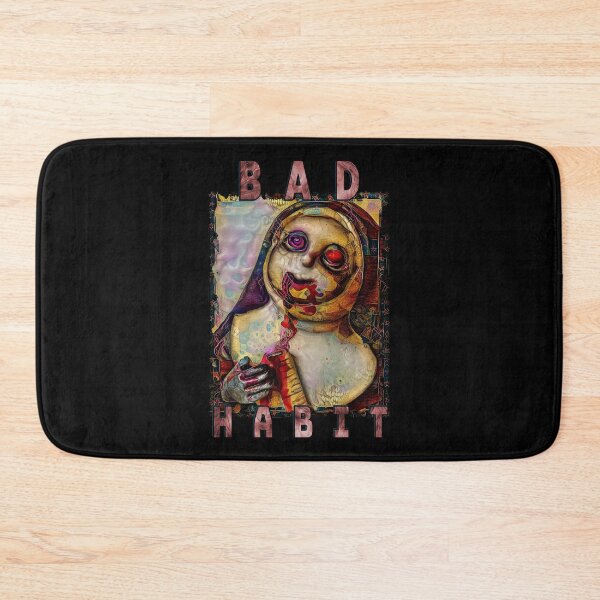 Item preview, Evil Nun | Bad Habit | Nun Puns | Nun | Funny Nuns | Creepy Nun | TM11 designed and sold by triciakitty.