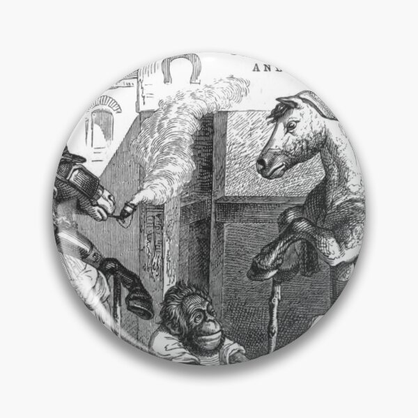 Item preview, Vintage "Iron and Son" from Public and private life of animals (1877) designed and sold by Douglas E. Welch Design and Photography.