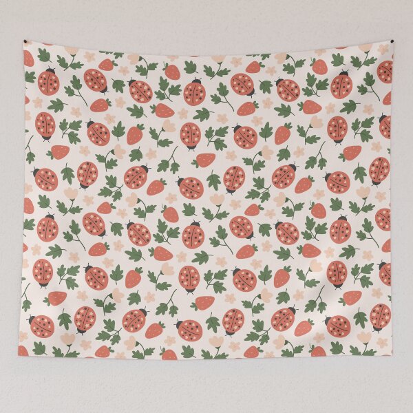 Item preview, Ladybug and strawberry designed and sold by HauckClothing.