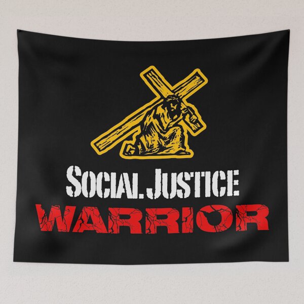 Item preview, Jesus - Social Justice Warrior designed and sold by VideoPsycho.