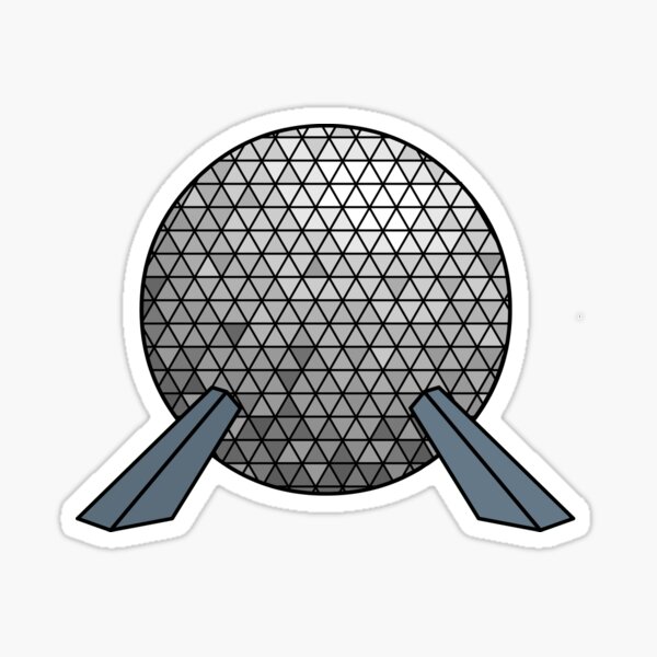 Artikel-Vorschau von EPCOT-Ball, designt und verkauft von CarlStickers.