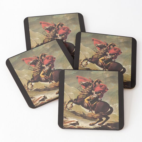 Item preview, 'Napoleon Crossing The Alps' by Jacques Louis-David (Reprint) designed and sold by Classic Visions Gallery.