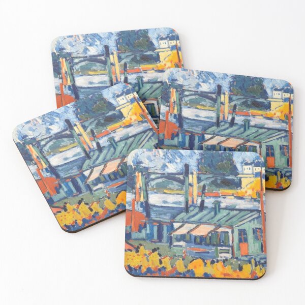 Item preview, Châtou Bridge, 1906, by Maurice de Vlamnick (original version)  designed and sold by CristalleLisa.