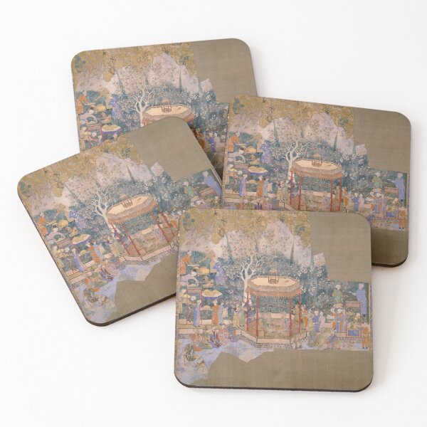 Item preview, Mughal, Indo-Persian Fragmented Painting, the House of Timur  designed and sold by Shahnama.