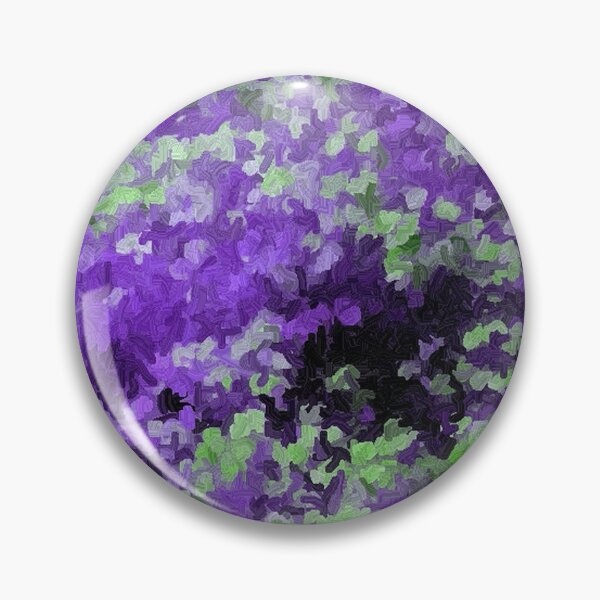 Item preview, Falling Flower Petals Violet Purple and Mint Green Abstract designed and sold by JariHawk.