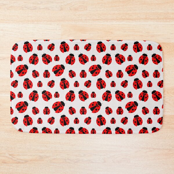 Item preview, Seamless vector pattern with ladybugs designed and sold by HauckClothing.