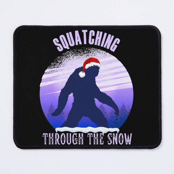 Item preview, Squatching through the snow! Funny | sarcastic Bigfoot Christmas design! designed and sold by HROC.