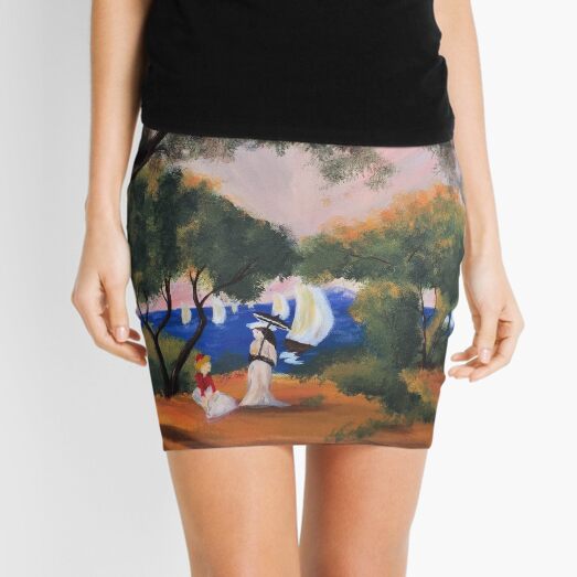 Noirmoutier after Renoir Mini Skirt