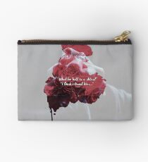 "i think i loved him...." stydia. Studio Pouch