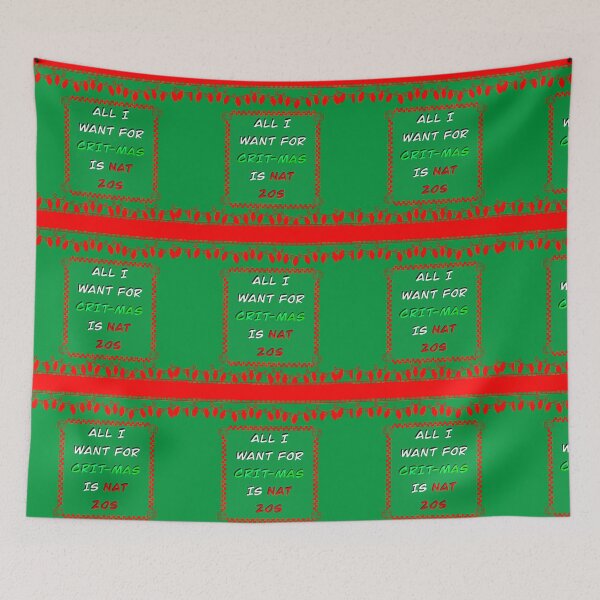 Item preview, All I want for Critmas  designed and sold by -the-awkwarkid-.