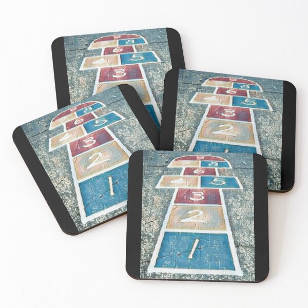 Item preview, HOPSCOTCH-NUMBER BLOCKS- PLAYGROUND KIDS HOPPING GAME designed and sold by MrCreativeArts.