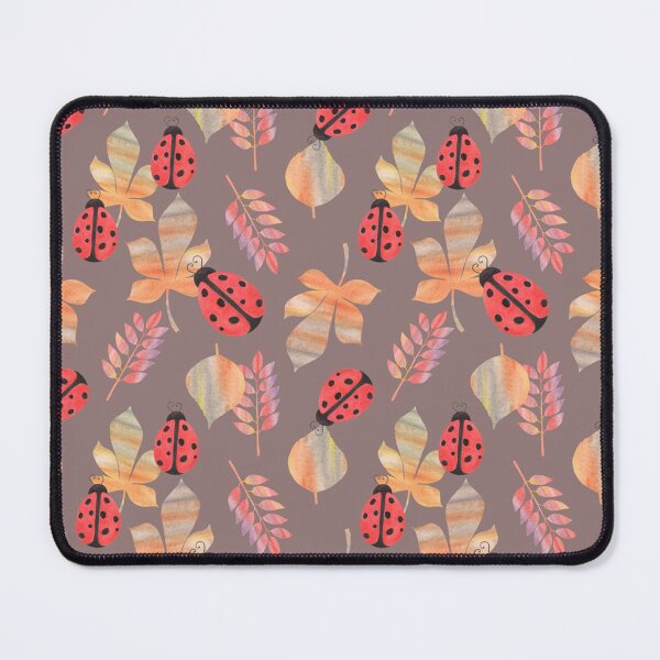 Item preview, Watercolor seamless ladybugs designed and sold by HauckClothing.