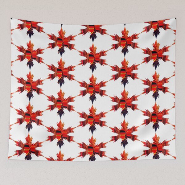 Item preview, Xmas Snowflakes  Red- Black-Yellow Star by Iritof designed and sold by iritof.