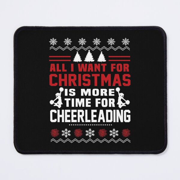 Item preview, All I Want For Christmas Is Cheerleading designed and sold by HauckClothing.