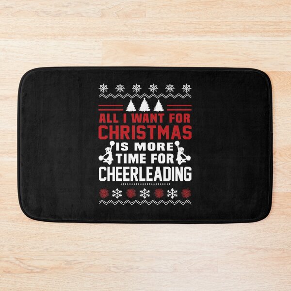 Item preview, All I Want For Christmas Is Cheerleading designed and sold by HauckClothing.