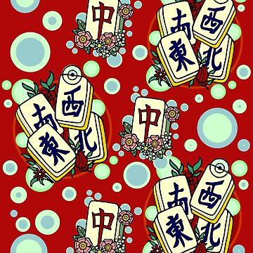 Artwork thumbnail, mah jongg pattern by sandpiperstudio