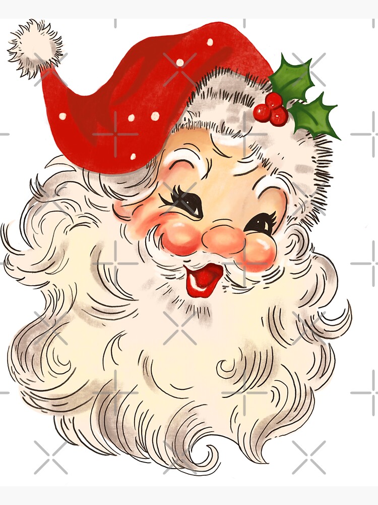 Mrs Santa Claus brooch/Magnet