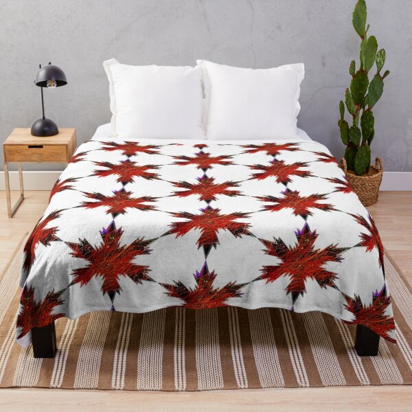 Item preview, Celebration Snowflakes Red- Black Star by Iritof designed and sold by iritof.