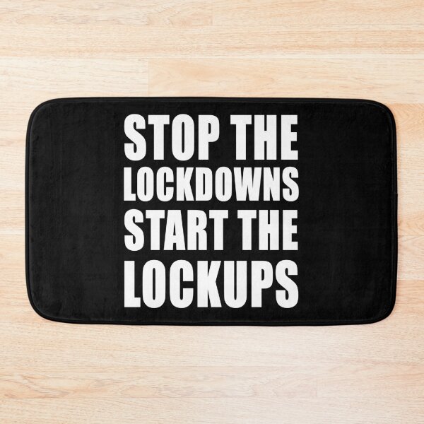 Item preview, Stop The Lockdowns, Start The Lockups Freedom Anti Segregation Patriotic Vaccine Mandate designed and sold by Jason Gilbert.