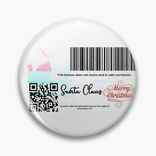 Item preview, SANTA CLAUS DRIVER LICENSE REGISTRATION  designed and sold by DiscoVibes.