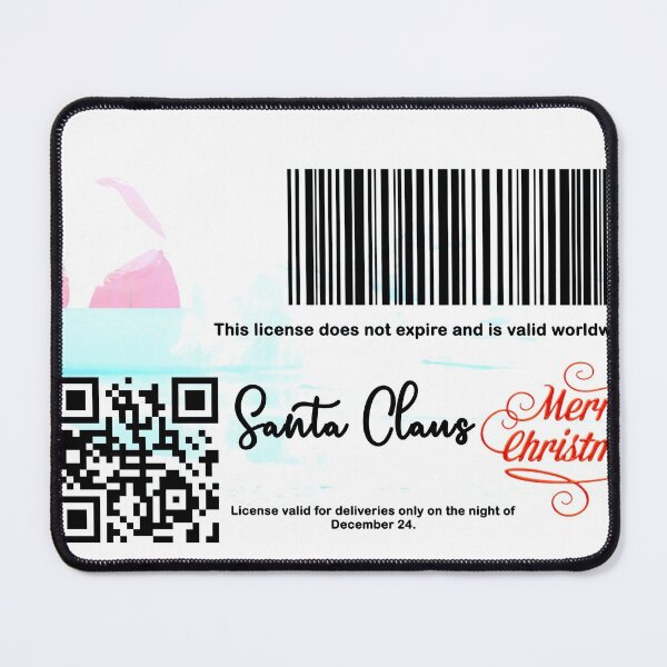 Item preview, SANTA CLAUS DRIVER LICENSE REGISTRATION  designed and sold by DiscoVibes.