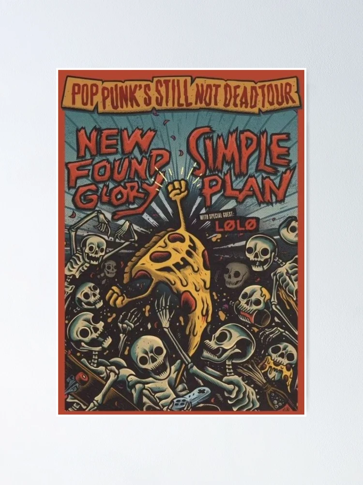 Simple Plan 直筆サイン入りポスター　B2サイズ　ポップパンク　エモ Simple Plan 2