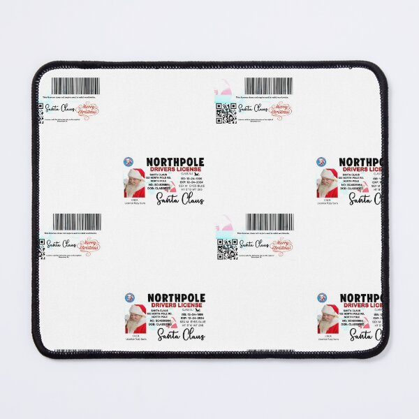 Item preview, SANTA CLAUS DRIVER LICENSE AND REGISTRATION  "PACK" designed and sold by DiscoVibes.