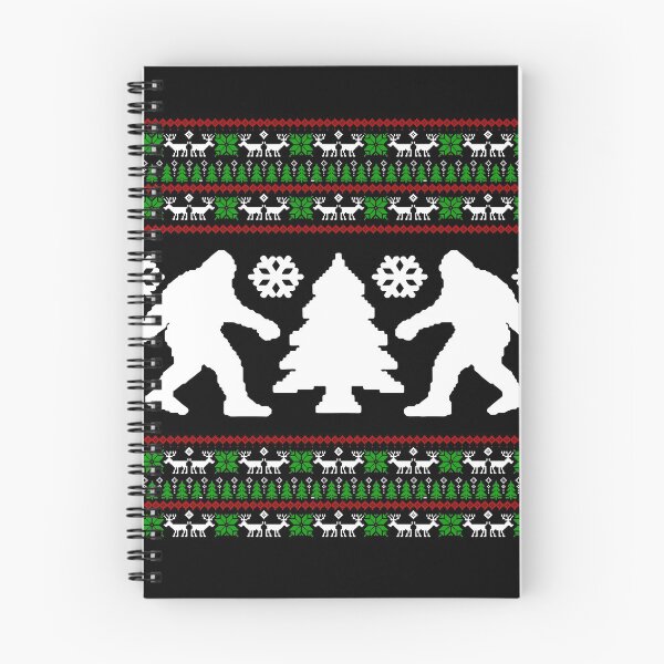 Item preview, Ugly Holiday Bigfoot Christmas Sweater science designed and sold by Super-Thomas.