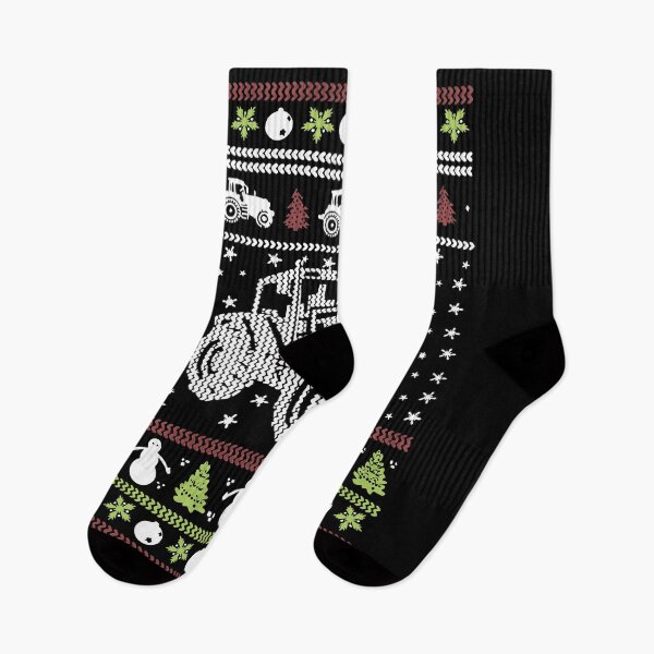 Item preview, Tractor Ugly Christmas Sweater truck designed and sold by TheCarrier.