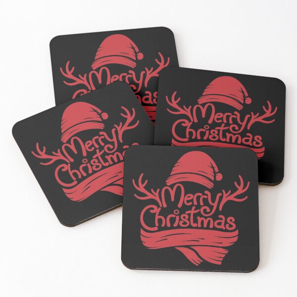 Item preview, Merry Christmas, Reindeer Antlers and Hat, Cute and simple holiday spirit designed and sold by CBNetwork.