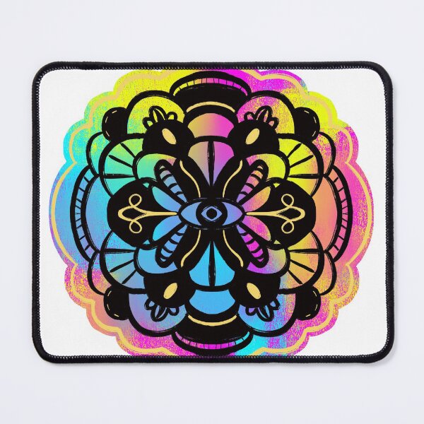 Item preview, Rainbow messy mandala — bright colors hobo designed and sold by thephoenixsoul.