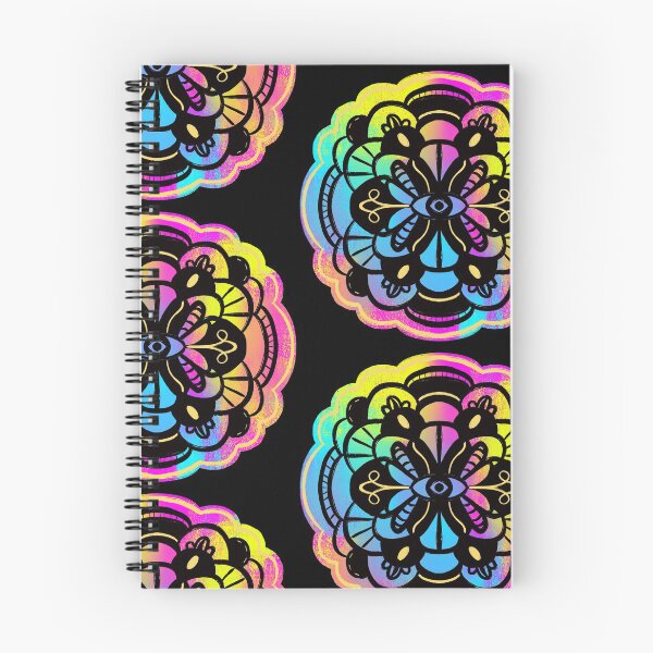 Item preview, Rainbow messy mandala — bright colors hobo designed and sold by thephoenixsoul.