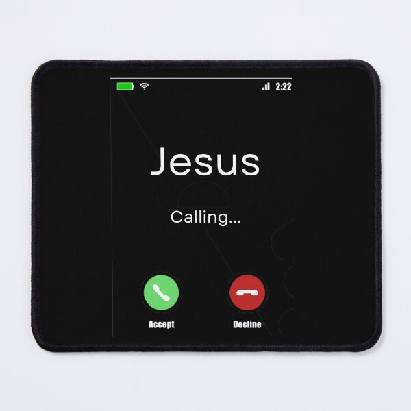 Item preview, Jesus Is Calling - Christian - Accept or Decline designed and sold by DKA-2ndBoy.