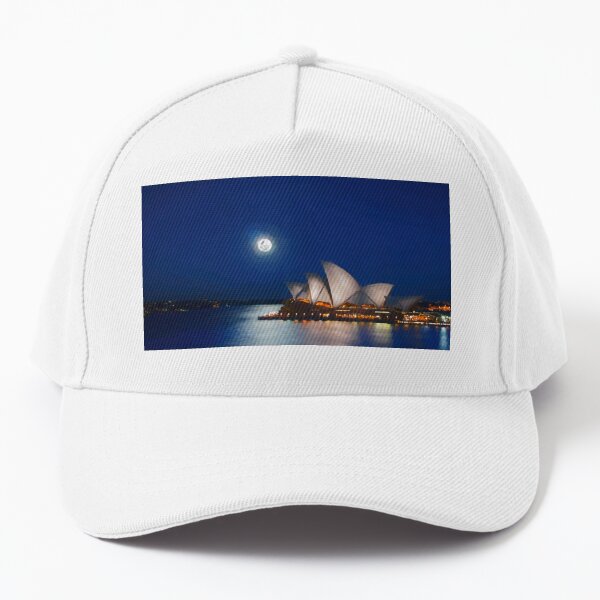 Sydney Opera House at Night Baseball Cap