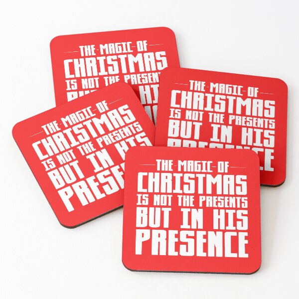 Item preview, The Magic of Christmas is not the Presents but in His Presence designed and sold by Capiral Bucketlist.