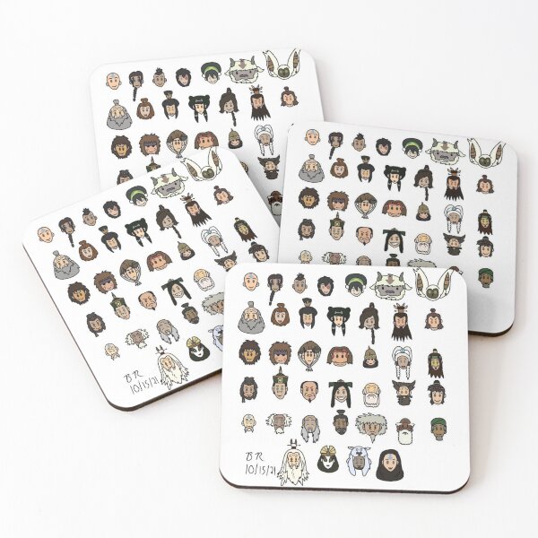 Item preview, Avatar: The Last Airbender Headshots #1 designed and sold by SuperYoshiFan02.
