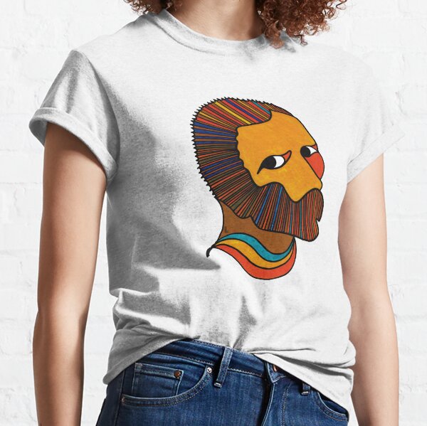 Illusion (after Self Portrait 1887 by Van Gogh) Classic T-Shirt