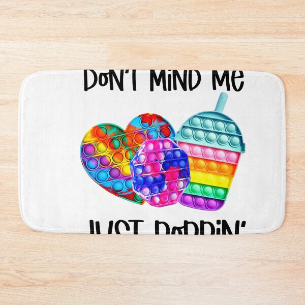 Item preview, DON'T MIND ME JUST POPPIN' STICKER designed and sold by DiscoVibes.