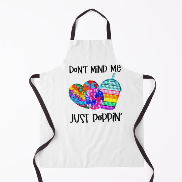 Item preview, DON'T MIND ME JUST POPPIN' STICKER designed and sold by DiscoVibes.