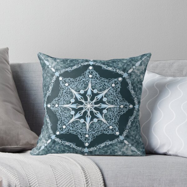 Item preview, Snowflake deep green designed and sold by PalmenteriArts.