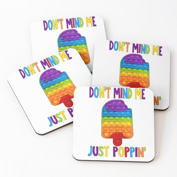 Item preview,  DON'T MIND ME JUST POPPIN' STICKER designed and sold by DiscoVibes.