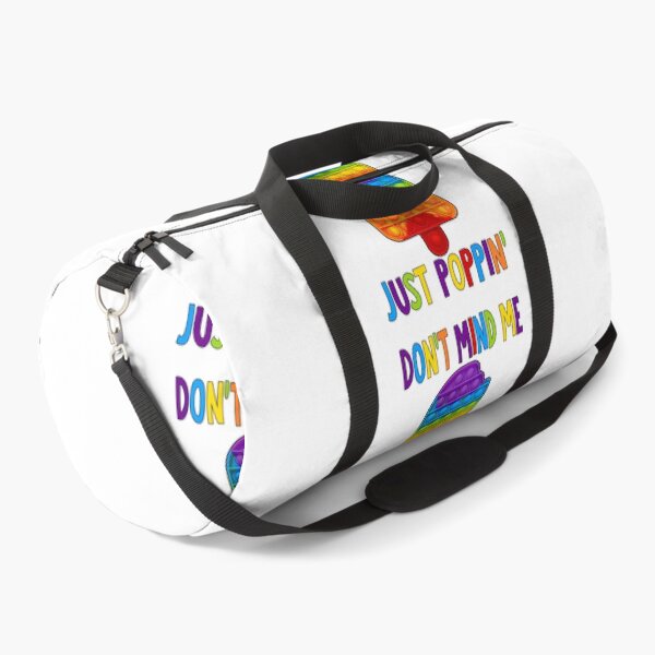 Item preview, DON'T MIND ME JUST POPPIN' STICKER designed and sold by DiscoVibes.