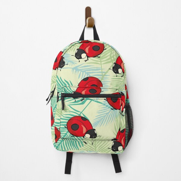 Item preview, Red ladybugs and lines cartoon designed and sold by FlossieShop96.