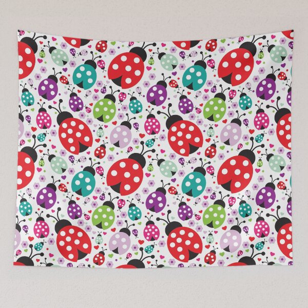 Item preview, Seamless kids ladybug dot designed and sold by FlossieShop96.