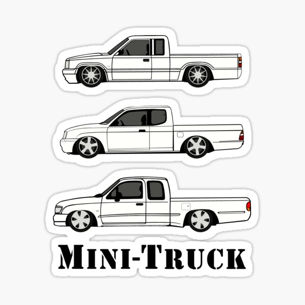 Mini Truck Stickers Redbubble