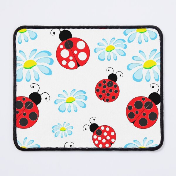 Item preview, Seamless pattern with ladybugs designed and sold by FlossieShop96.