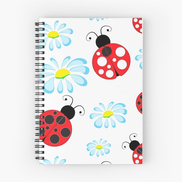 Item preview, Seamless pattern with ladybugs designed and sold by FlossieShop96.
