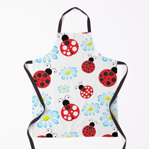 Item preview, Seamless pattern with ladybugs designed and sold by FlossieShop96.