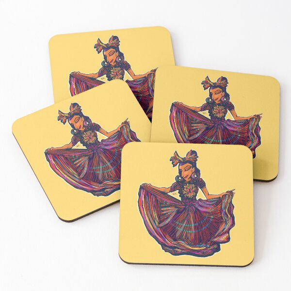 Item preview, Mexican Folklore dancer designed and sold by SIRAKIRI.